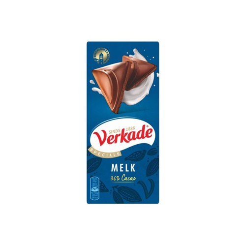 Verkade chocoladereep melk 90 gram