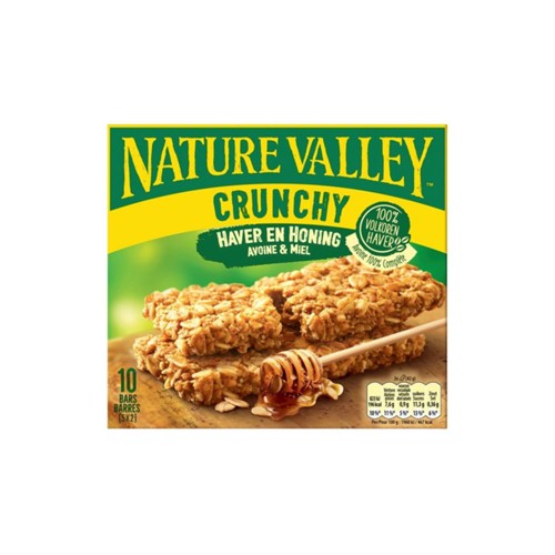 Nature Valley Nature Valley Crunchy Haver en Honing 5x2stuks
