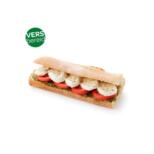 Broodje caprese wit