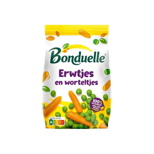 Bonduelle tuinerwtjes worteltjes 400 gr
