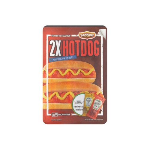 Flemmings hotdogs Heinz 2 stuks