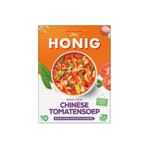 Honig soep Chinese tomaten doos 112 gr