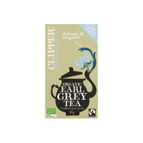 Clipper Biologisch earl grey tea doos 20 stuks