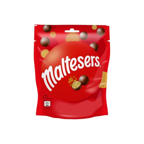 Malteser melkchocolade zak 135 gram