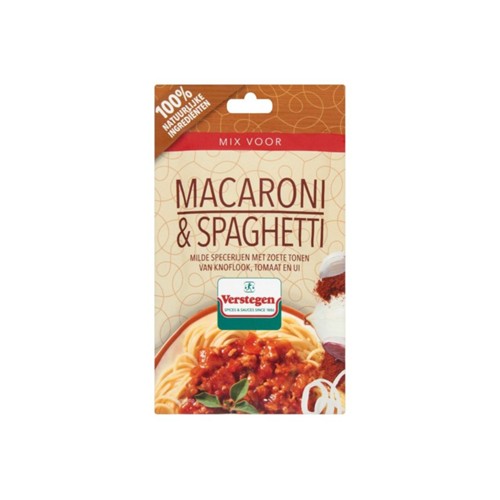 Verstegen kruidenmix voor macaroni/spaghetti