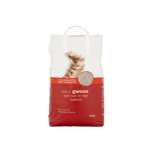 g'woon sterk absorberende kattenbakvulling