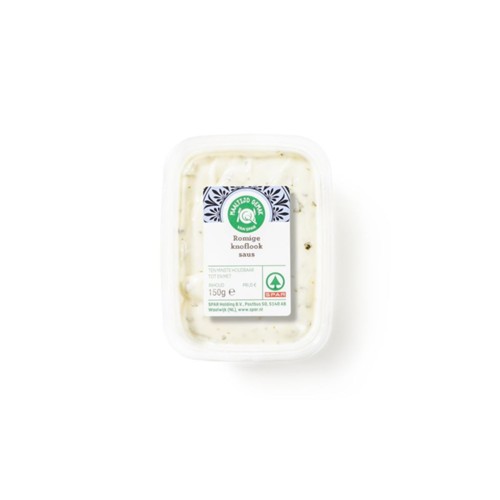 SPAR Verse Saus Knoflook 150 gram