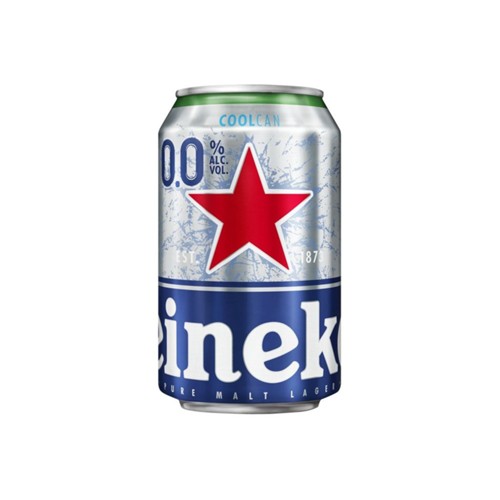 Heineken 0.0 cool blik 330 ml