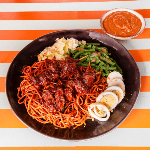 Bami met kipsaté