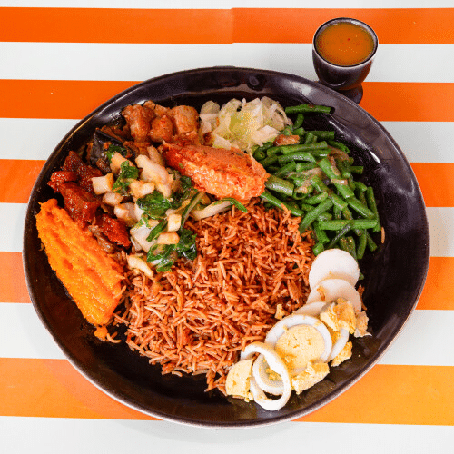 Nasi vegetarisch deluxe