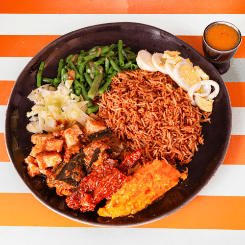 Nasi vegetarische mix