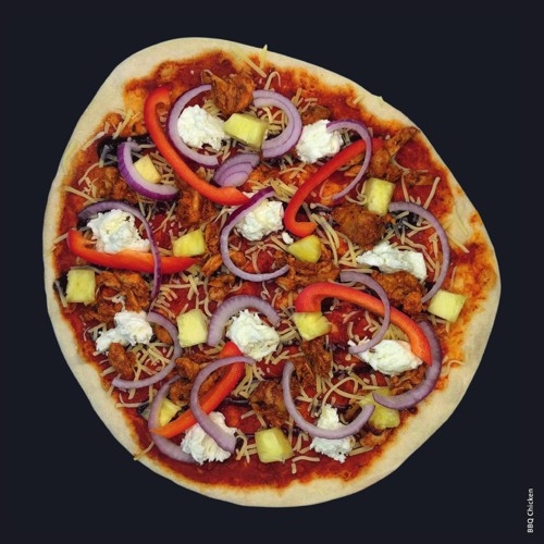 Pizza BBQ pulled chicken 