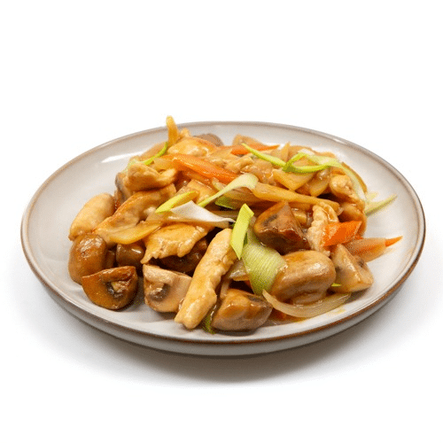 Wok kip met mix groenten