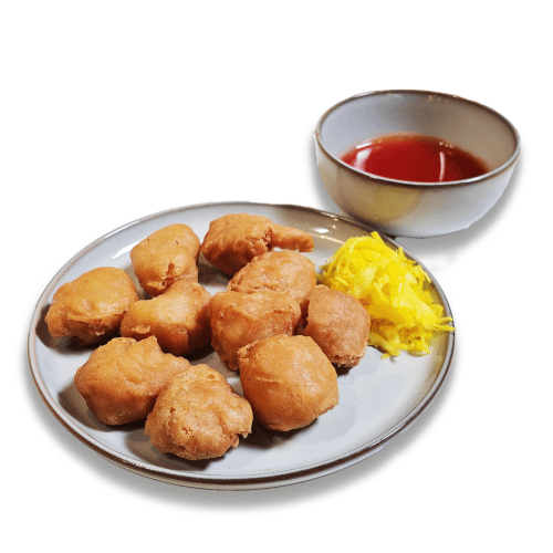 Koe lo kai (kip) met zoetzure saus