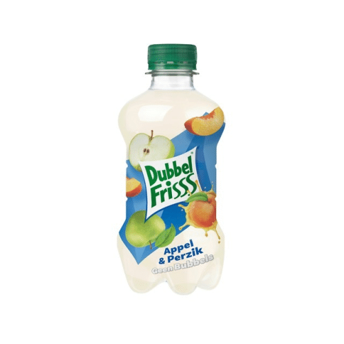 DubbelFrisss Appel-Perzik 275ml