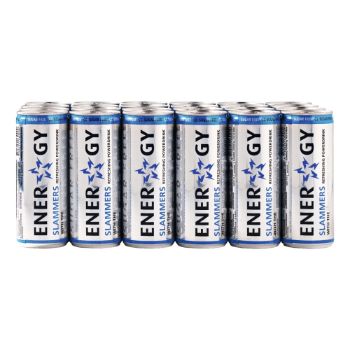 Energy Slammers zero tray 24x330ml