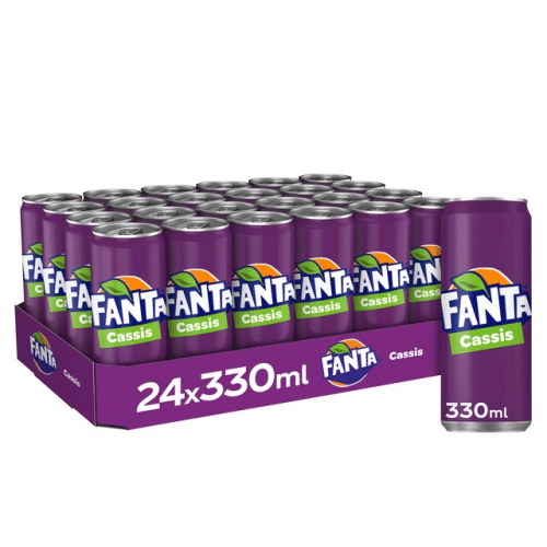 Fanta Cassis tray 24x330ml