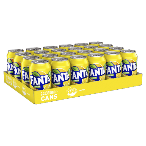 Fanta Lemon tray 24x330ml