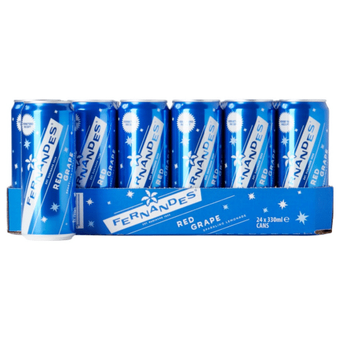 Fernandes Red Grape tray 24x330ml