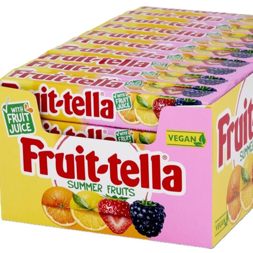 Fruittella Summer Fruits Vegan Rol