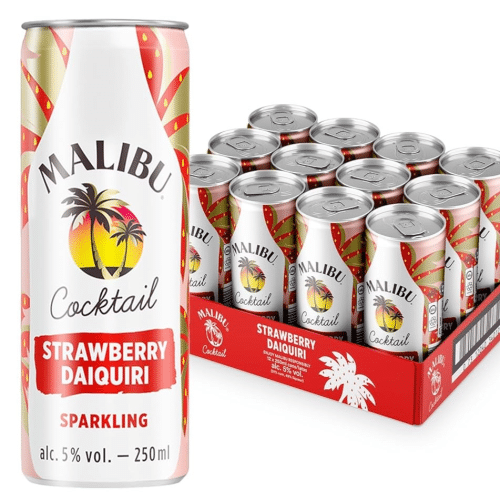 Malibu cocktail strawberry 250ml