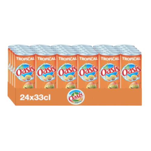 Oasis tropical tray 24x330ml