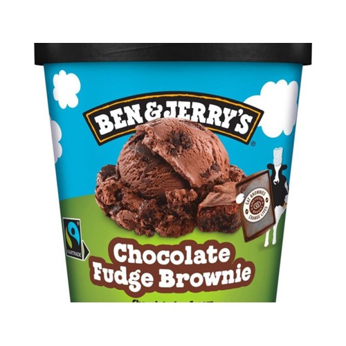 Ben&Jerry's ijs choco fudge brownie 465ml