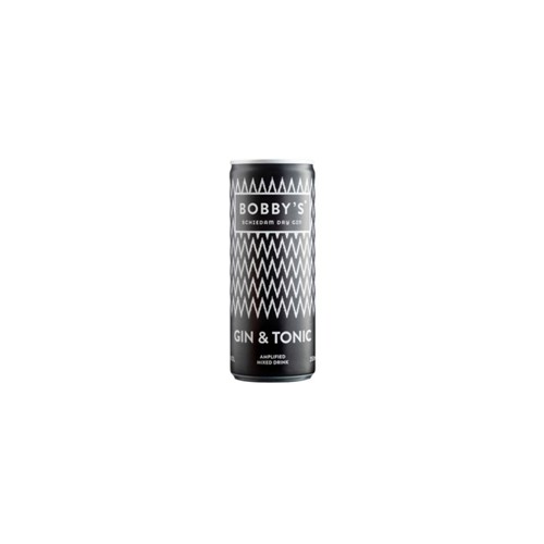 Bobby's Gin & Tonic Mixed 250 milliliter