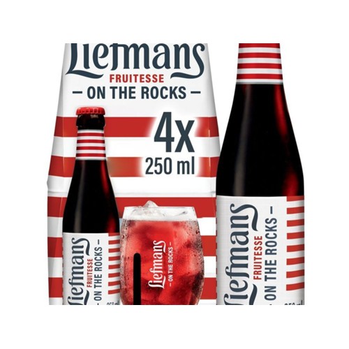 Liefmans Fruitesse Bier Fles 4X250 ml
