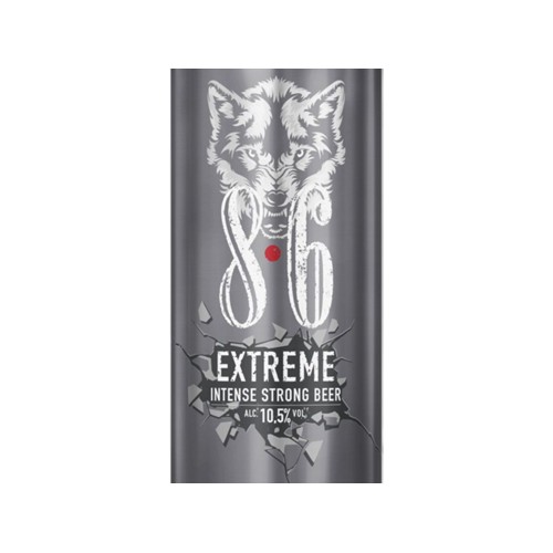 Bavaria 8.6 extreme intense strong blik 500 milliliter