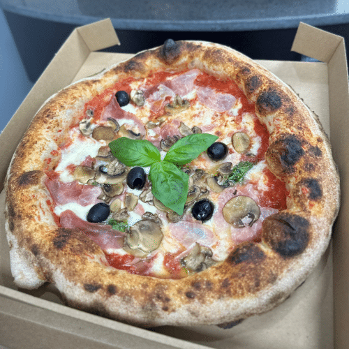 Cotto e funghi classica