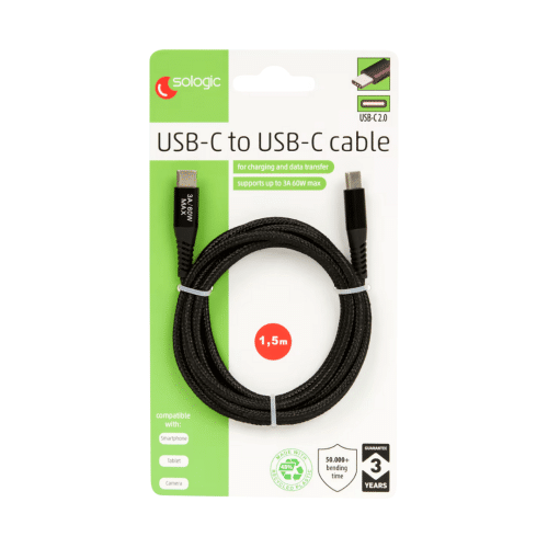 Oplader Usb-C naar Usb-C