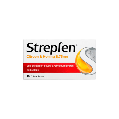 Strepfen Honing & Citroen 8,75mg 8 zuigtabletten