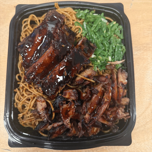Bami BBQ mix spareribs en kippendij