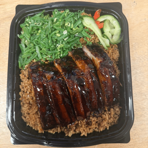 Nasi BBQ spareribs