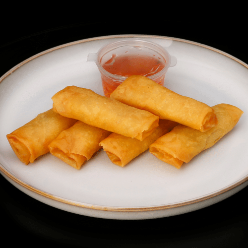 Vegetarische loempia's, 6 stuks