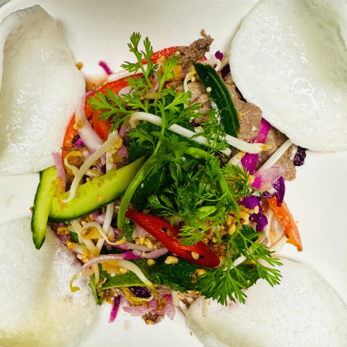 Salade rundvlees
