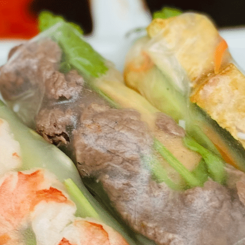 Summer roll rundvlees