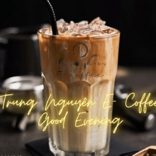 Vietnamese koffie met ijs