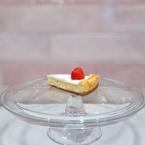 Witte chocolade cheesecake punt