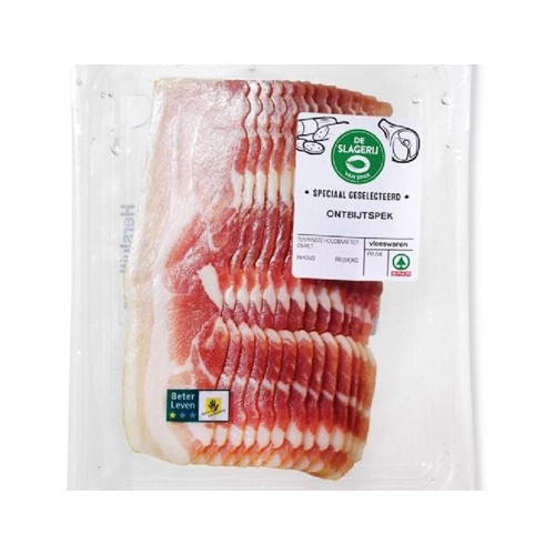 SPAR ambachtelijk ontbijtspek 125 gram