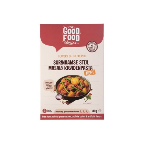 The Good Food Stories roti masala kruidenpasta 80 gram