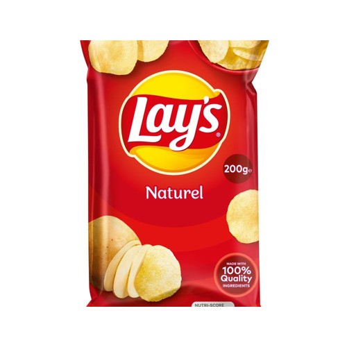 Lay's chips naturel 200 gram