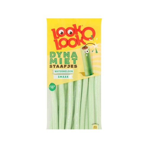 Look-O-Look dynamietstaafjes watermeloen 110 gr