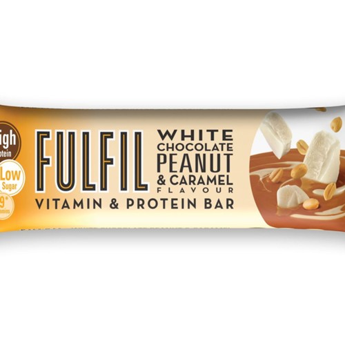 Fulfil white chocolate peanut & caramel 55 gram