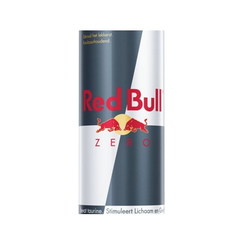 Red Bull Zero Blik 250 Milliliter