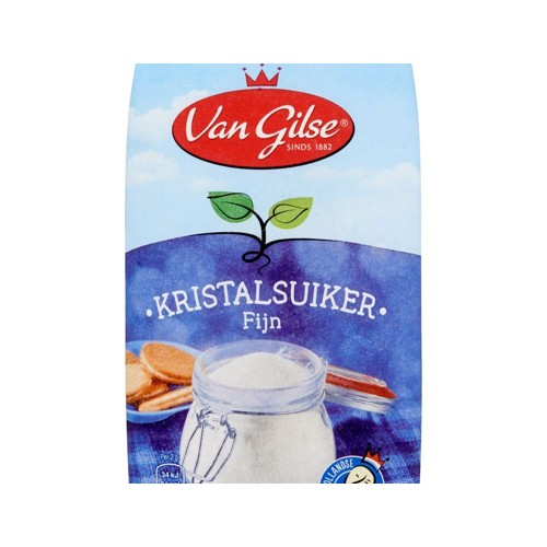Van Gilse fijne kristalsuiker 750 gram