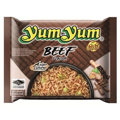 Yum Yum Bami Soep Rundvlees Zak 60 gram