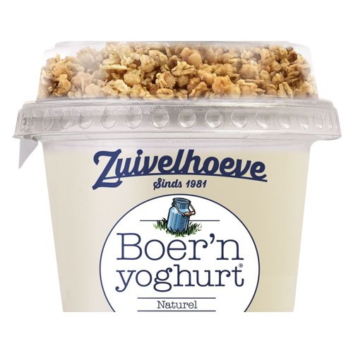 boer'n yogh naturel muesli 170 gram