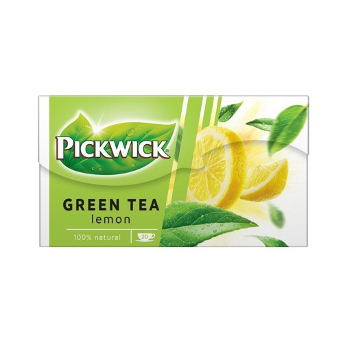 Pickwick groene thee original lemon 40 gram